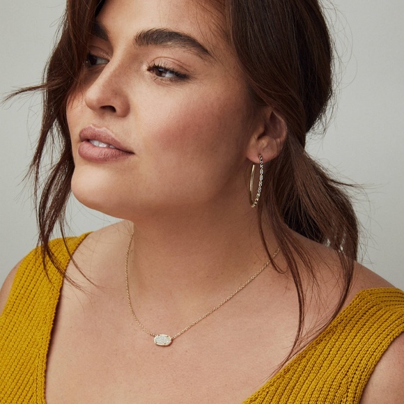 NEW Kendra Scott Elisa Silver Pendant Necklace - Picture 3 of 8